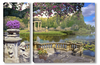 Модульная картина Парки и сады 43796