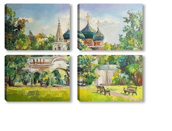  Спасский собор и Архангельский храм Андроникова монастыря