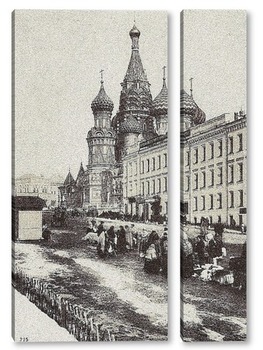  Вид на восточную сторону Московского Кремля 