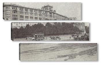 Модульная картина Бывшая гостиница «Боярский двор»