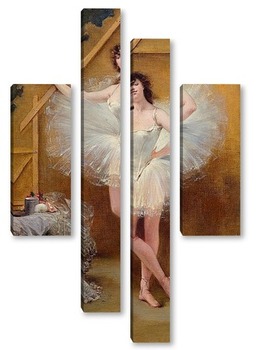 Модульная картина Портрет танцовщицы Цукки