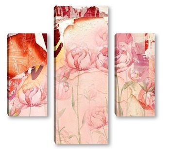 Модульная картина Бутоны роз