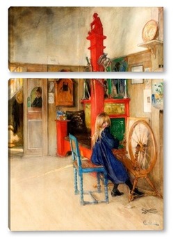 Модульная картина Картина Карла Ларссона