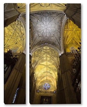 Модульная картина Своды кафедрального  собора