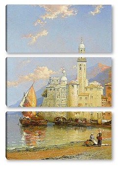 Модульная картина Амальфи залив Салерно
