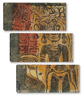 Модульная картина Таитянский идол, 1894-95