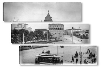  Перекресток Большой Покровской и Дворянской улиц 1900  –  1917