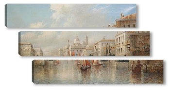 Модульная картина Венецианские сцены