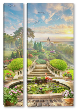 Модульная картина Парки и сады 94389