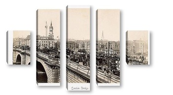 Модульная картина Лондонский мост.