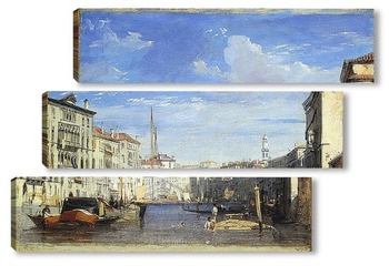  Большой канал, Венеция.Вид на Реальто