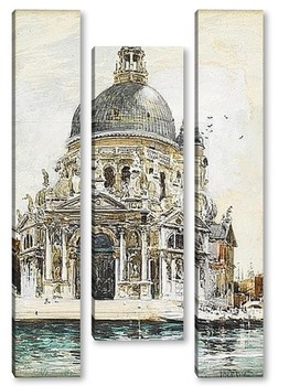 Модульная картина Санта-Мария-де-ла-Салюте, Венеция