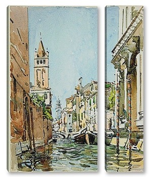 Модульная картина Рио-ди-Сан-Барнаба, Венеция