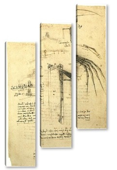 Модульная картина Leonardo da Vinci-13