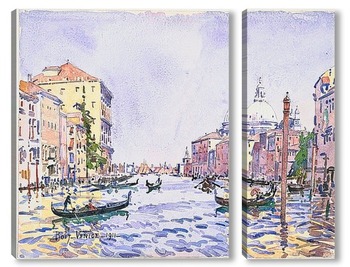 Модульная картина Венеция: После обеда на Большом канале