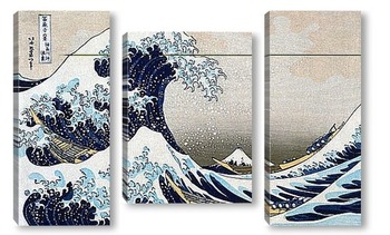 Модульная картина Hokusai_3