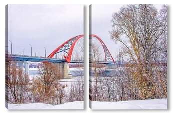  Мост через реку Славянка