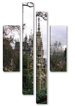 Модульная картина Quinta da Regaleira