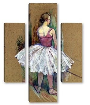 Модульная картина Танцовщица в Пьед де Ву