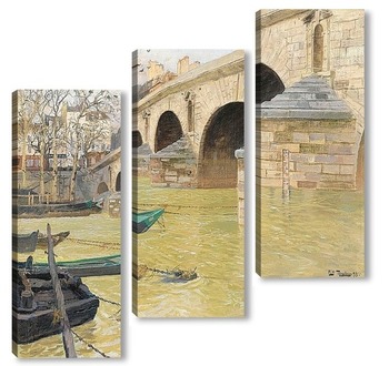 Модульная картина Мост Мари. Париж