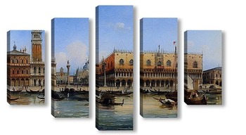 Модульная картина Сан-Марко с Палаццо Дукале