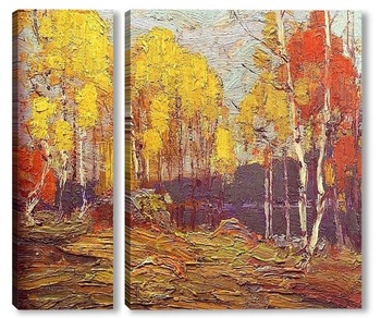  Осенние деревья, осень 1916