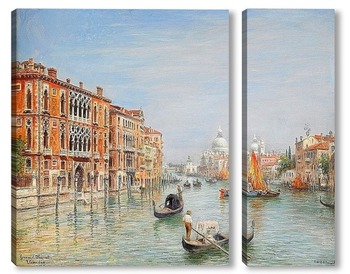 Модульная картина Гранд канал-Венецияч