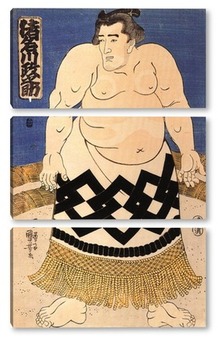 Модульная картина Японская гравюра