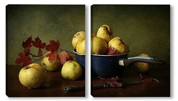 Модульная картина Яблочная осень