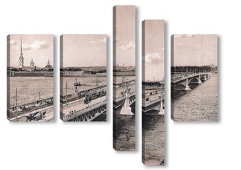  Панорама Невы,1874