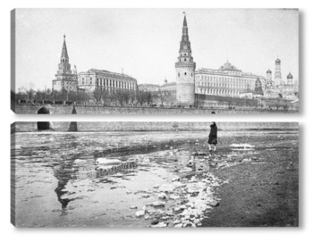  Набережная Москвы, весной