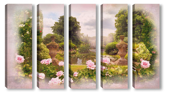 Модульная картина Парки и сады 52934