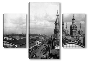 Модульная картина Сенная площадь. 1900  –  1902