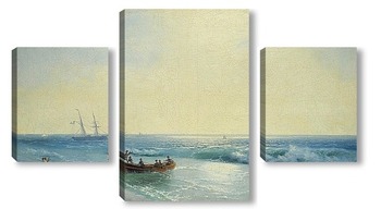  Моряки, Идущие На берегу 1897