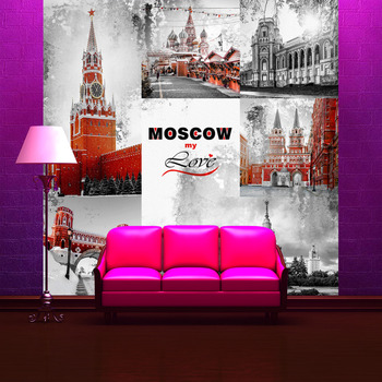Фотообои Москва с любовью