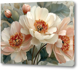    Жемчужные пионы