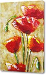    Интерьерная картина "Красные маки"