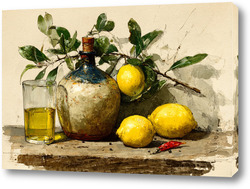   Постер Лимонный натюрморт