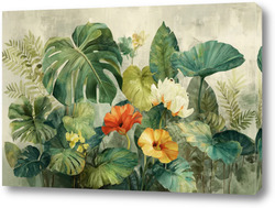   Постер Экзотические тропики