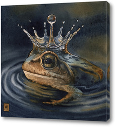  Картина Акварель "Царевна лягушка"