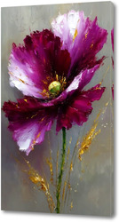   Постер Фиолетовый мак