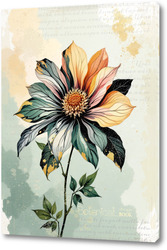   Постер Botanical Book Old Style