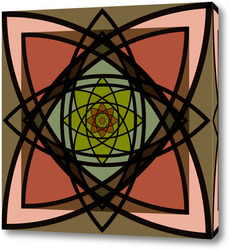   Постер узор