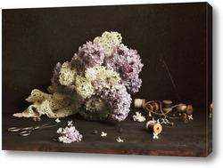   Постер Цветы сирени