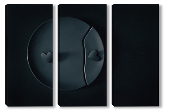 Модульная картина тарелка