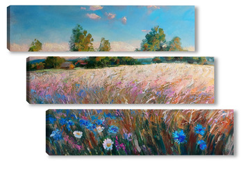 Модульная картина Урожай