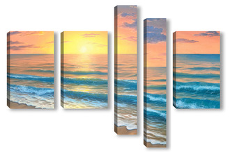 Модульная картина Море