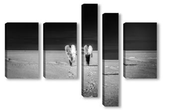 Модульная картина ангелы