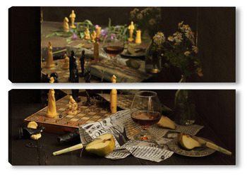 Модульная картина партия в шахматы