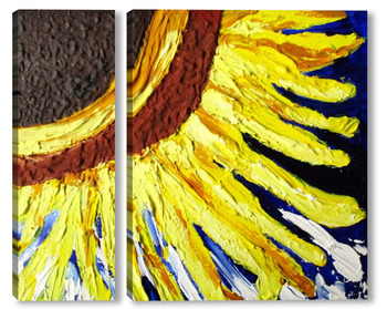 Модульная картина Солнечные вспышки, или Перед магнитной бурей на Земле